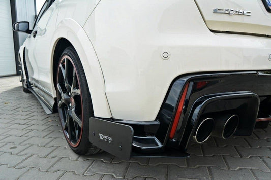 Racing rear side splitters honda civic ix type r