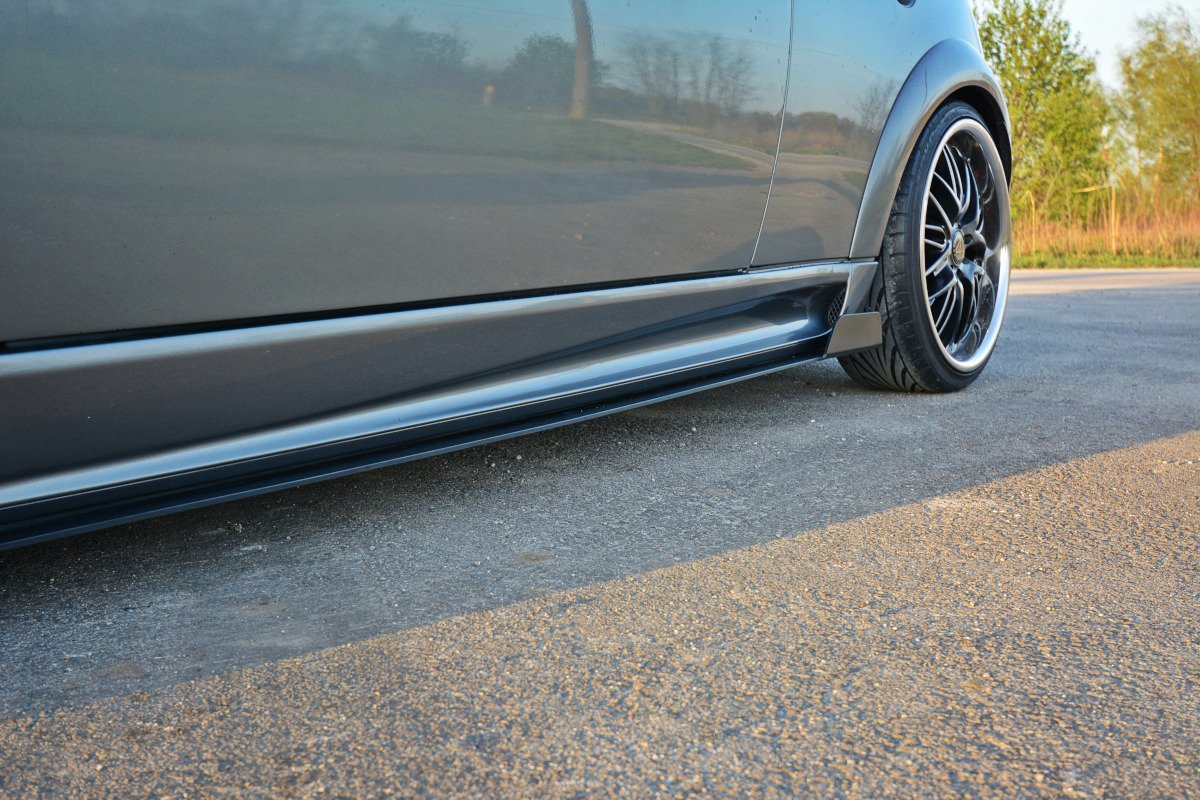 Racing side skirts diffusers mini r53 cooper s jcw