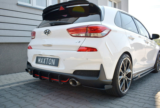 Rear diffuser hyundai i30 mk3 n