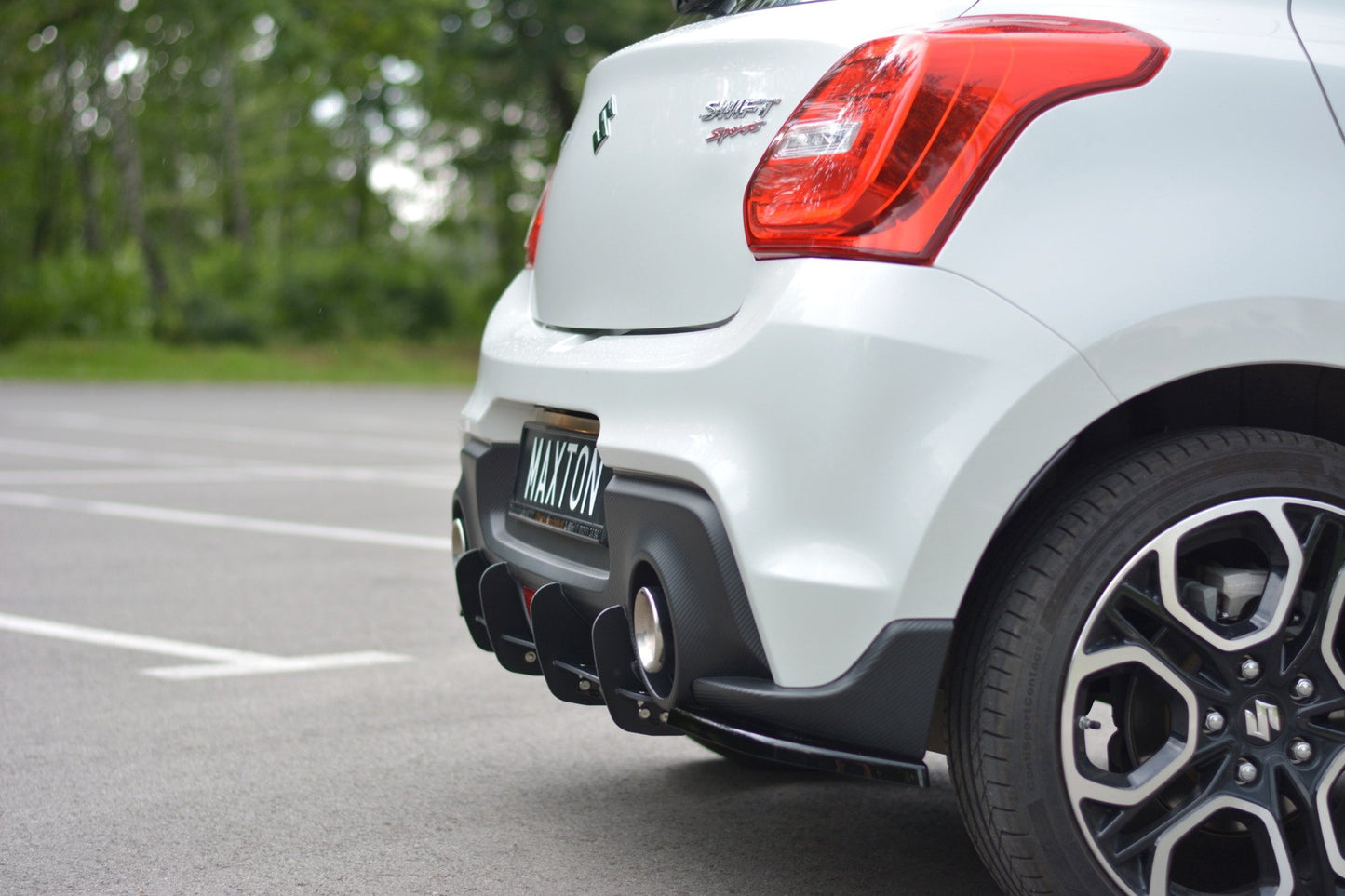 Rear diffuser suzuki swift 6 sport