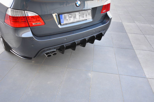 Rear diffuser for bmw 5 e61 (touring) wagon m-pack