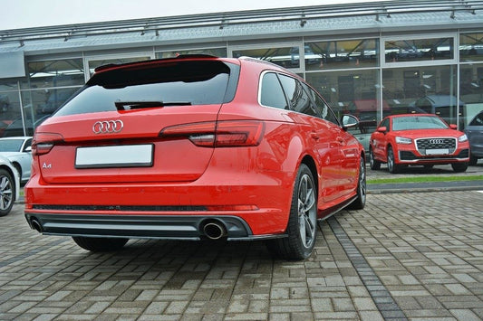 Rear side splitters Audi A4 B9 S-line