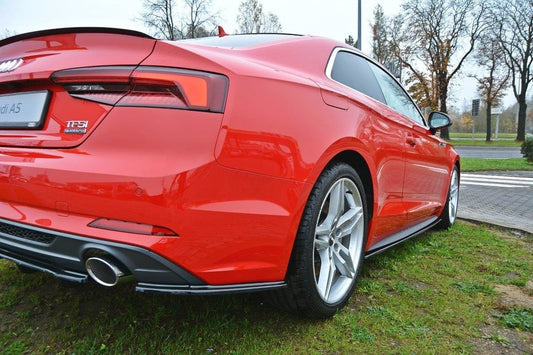 Rear side splitters audi a5 f5 s-line