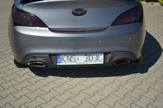 Rear side splitters hyundai genesis coupé mk.1
