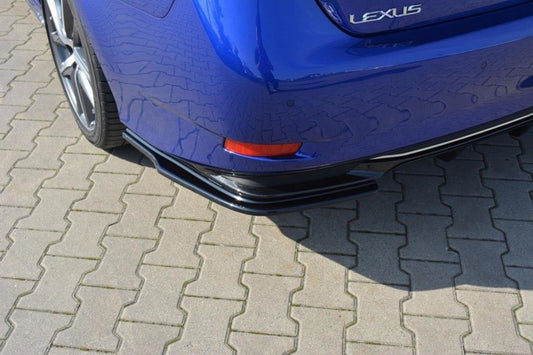 Rear side splitters lexus gs mk4 facelift h