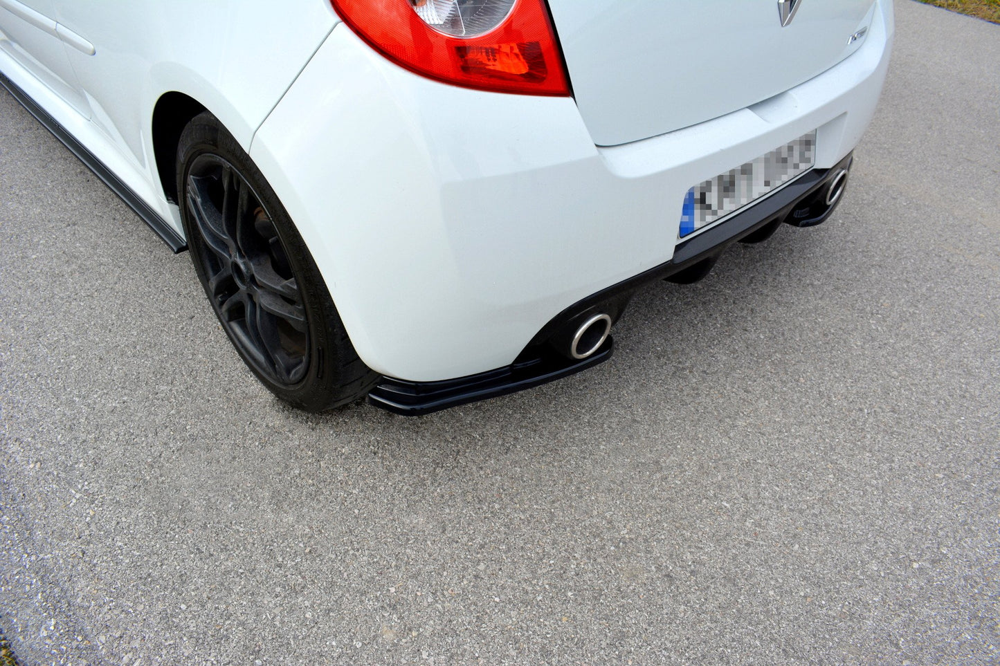 Bagsiden Splitters Renault CLIO MK3 RS Facelift