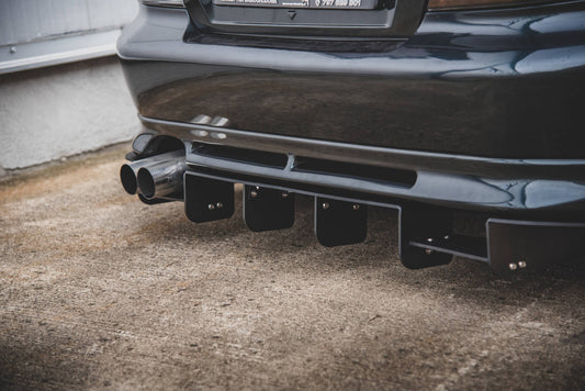 Rear diffuser racing mitsubishi galant avance mk8