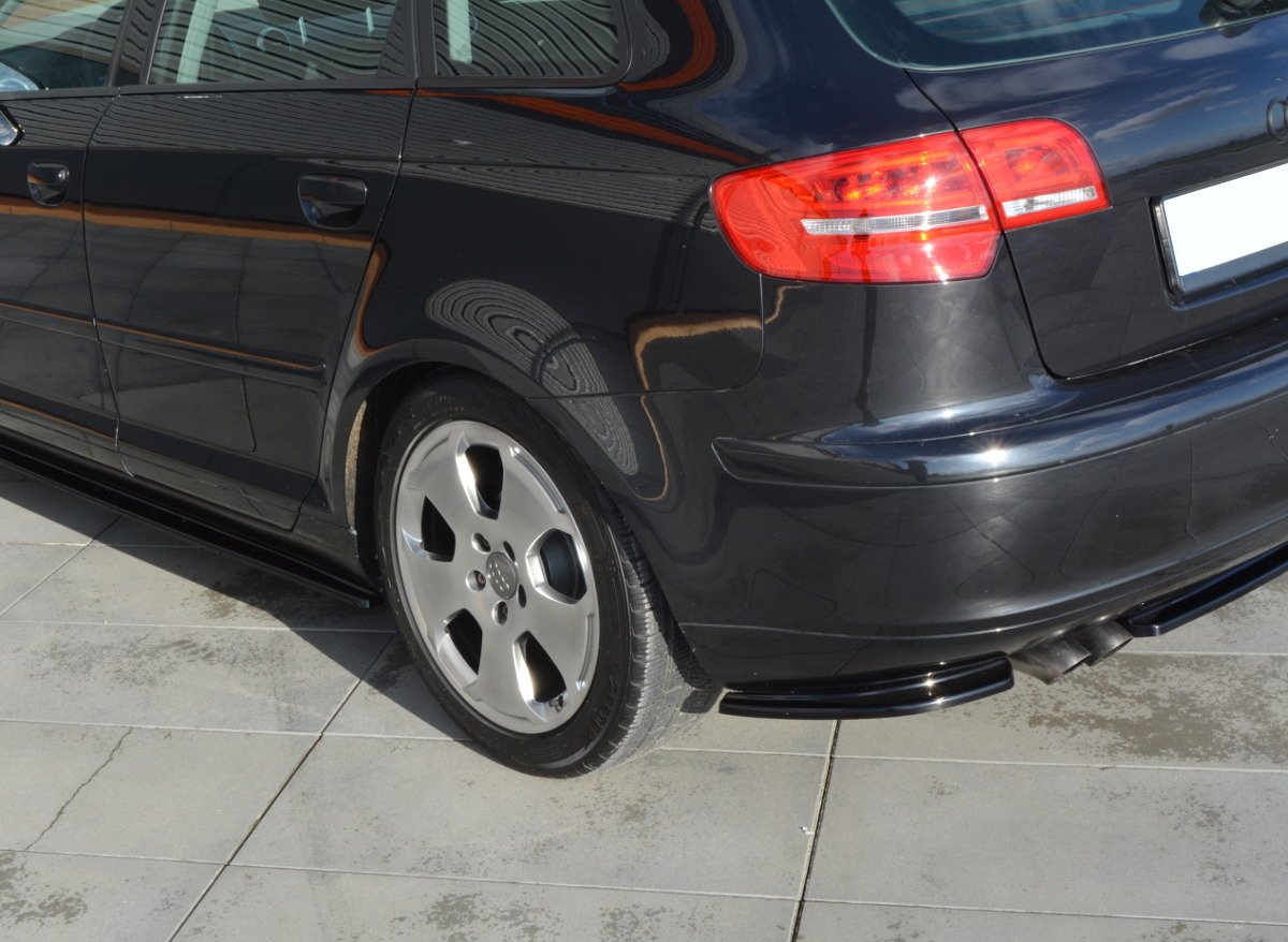 Rear Side Splitters Audi A3 Sportback 8p / 8p Facelift
