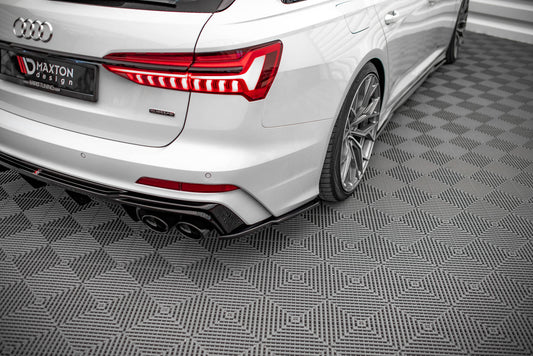 Rear side splitters audi a6 s-line / s6 c8 / c8 facelift