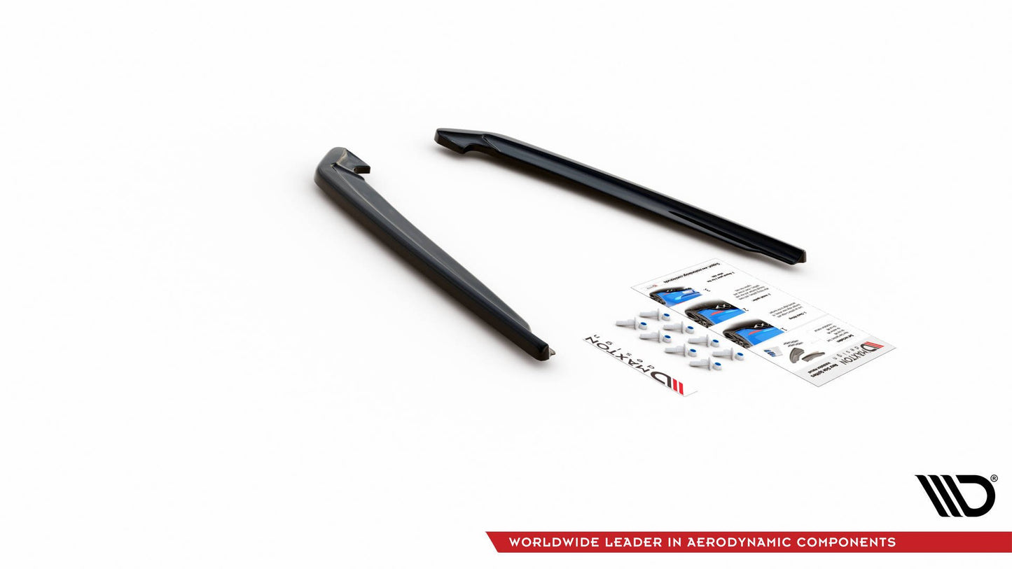 Rear side splitters bmw 5 g30 facelift m-pack