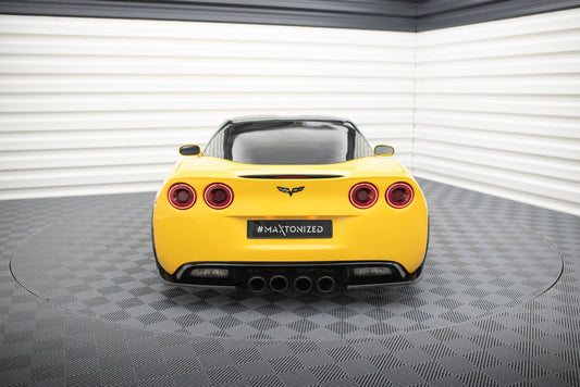 Rear side splitters chevrolet corvette c6