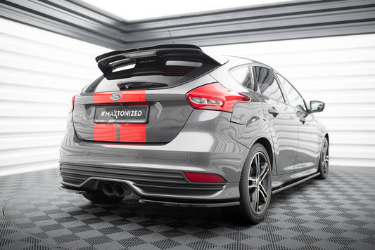 Rear side splitters ford focus st mk3 fl