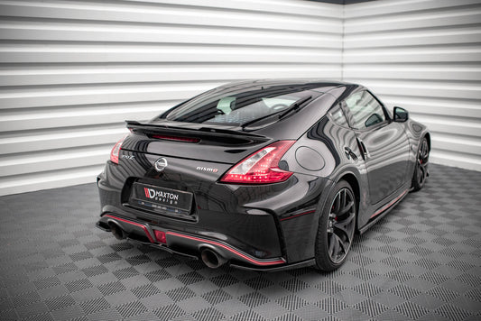 Rear side splitters nissan 370z nismo facelift