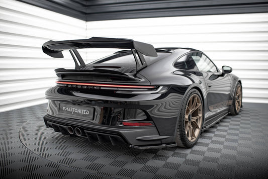Rear side splitters porsche 911 992 gt3
