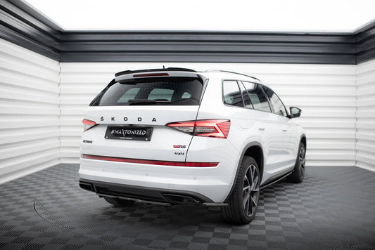 Rear side splitters skoda kodiaq rs mk1 / mk1 facelift