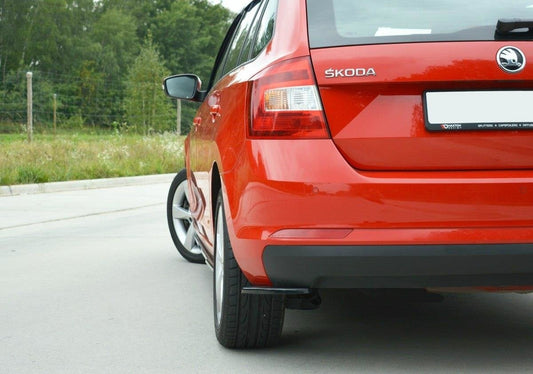 Rear side splitters skoda rapid spaceback