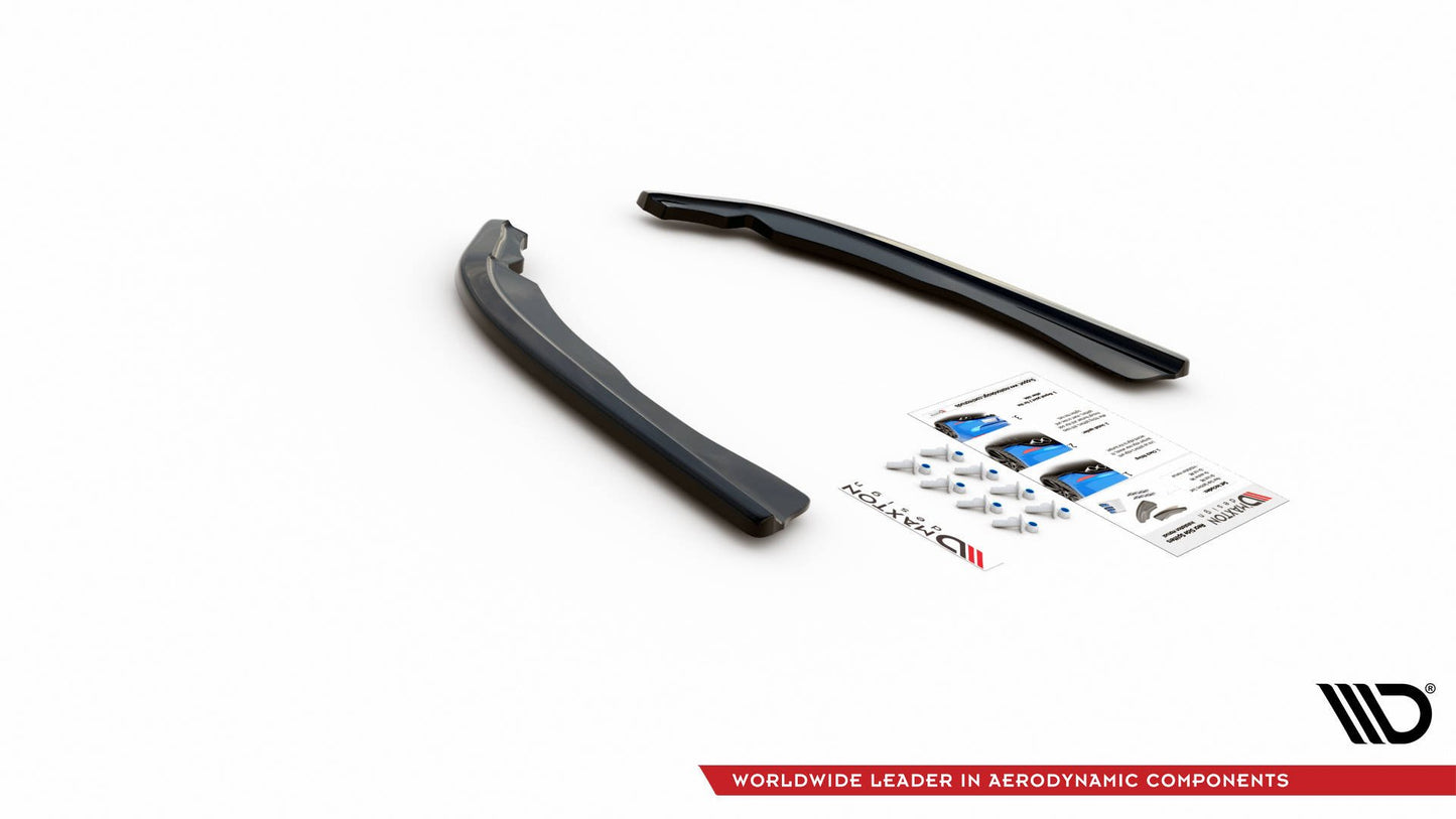 Rear side splitters v.1 bmw 4 m-pack g22 / g23 / g22 facelift / g23 facelift