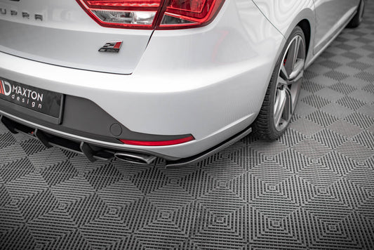 Rear side splitters v.1 seat leon cupra sportstourer mk3
