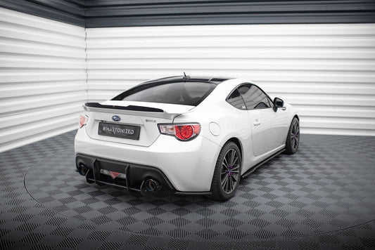 Rear side splitters v.1 subaru brz mk1 / mk1 facelift