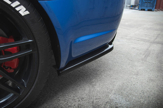 Rear side splitters v.2 audi rs4 sedan b7