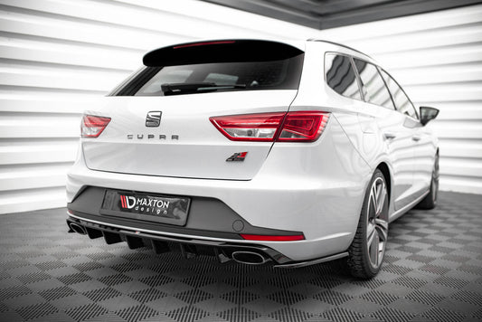 Rear side splitters v.2 seat leon cupra sportstourer mk3