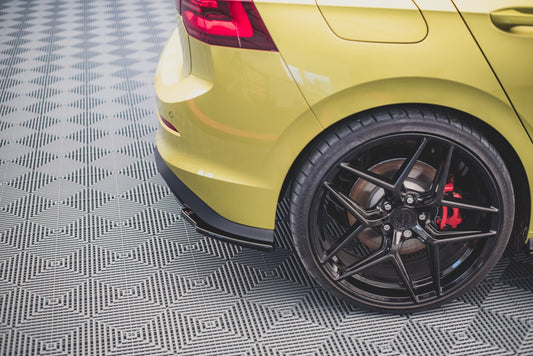 Rear side splitters v.2 volkswagen golf gti clubsport mk8
