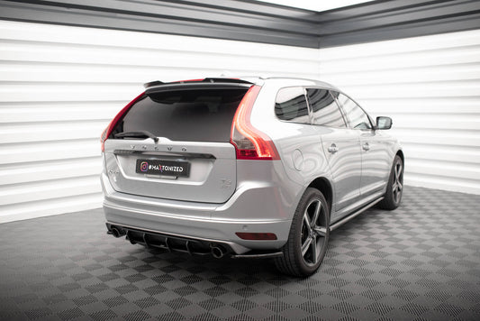 Rear side splitters volvo xc60 r-design mk1 facelift