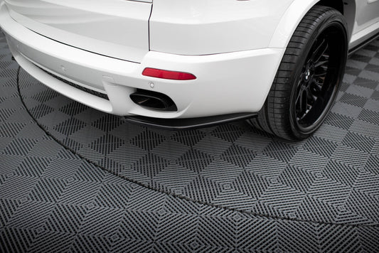 Rear side splitters for bmw x5 e70 facelit m-pack