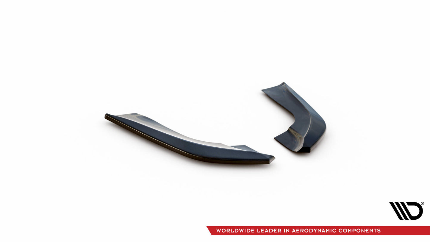 Rear side splitters for bmw x5 e70 facelit m-pack