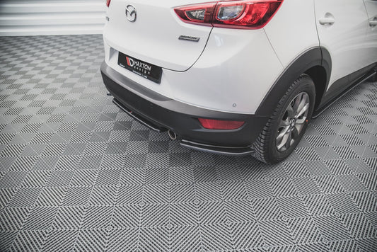 Rear side splitters for mazda cx-3