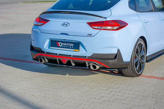 Rear splitter hyundai i30 n mk3 fastback