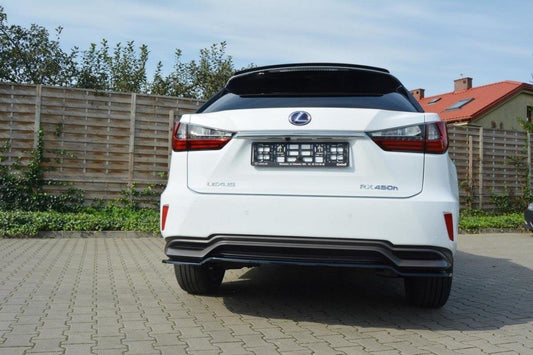 Rear splitter lexus rx mk4 h (without vertical bars)