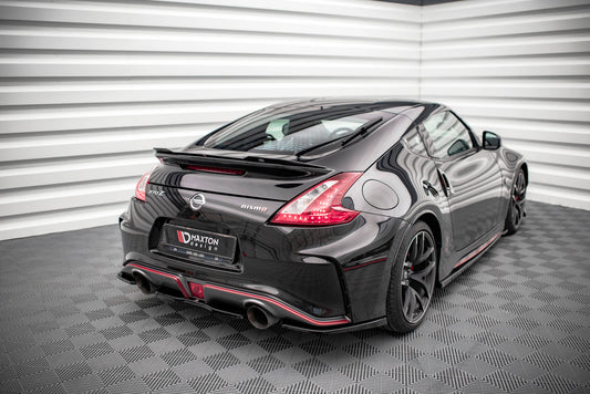Rear splitter for nissan 370z nismo facelift