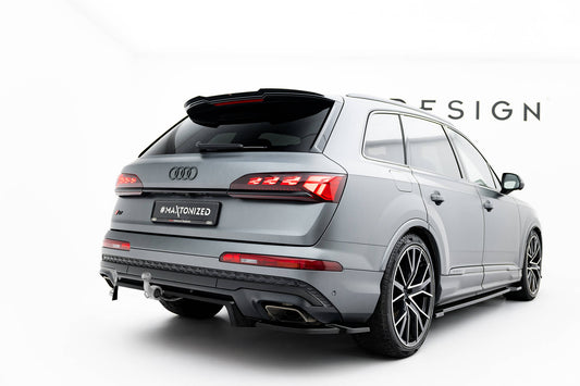 Rear splitter (with vertical bars) audi q7 s-line mk2 facelift 2