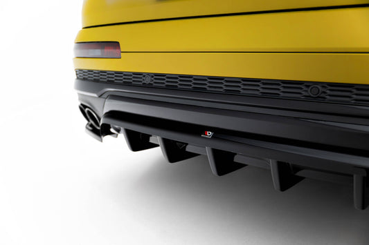 Rear splitter (with vertical bars) audi sq7 mk2 (4m) facelift
