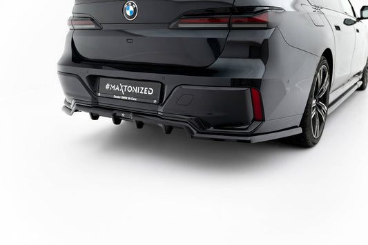 Rear splitter (with vertical bars) bmw 7 m-pack g70