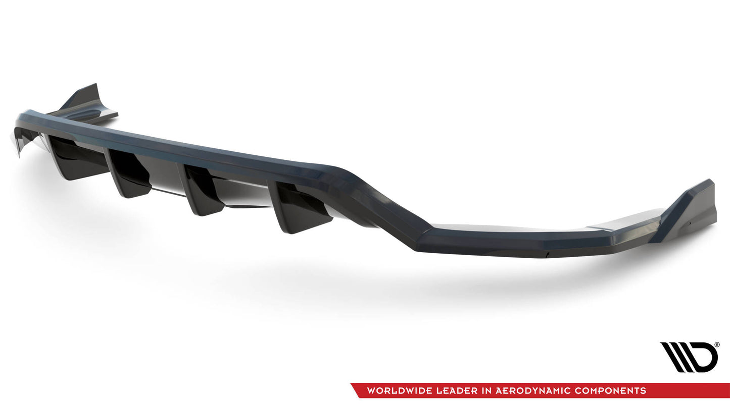 Rear splitter (with vertical bars) bmw x6 m-pack f16