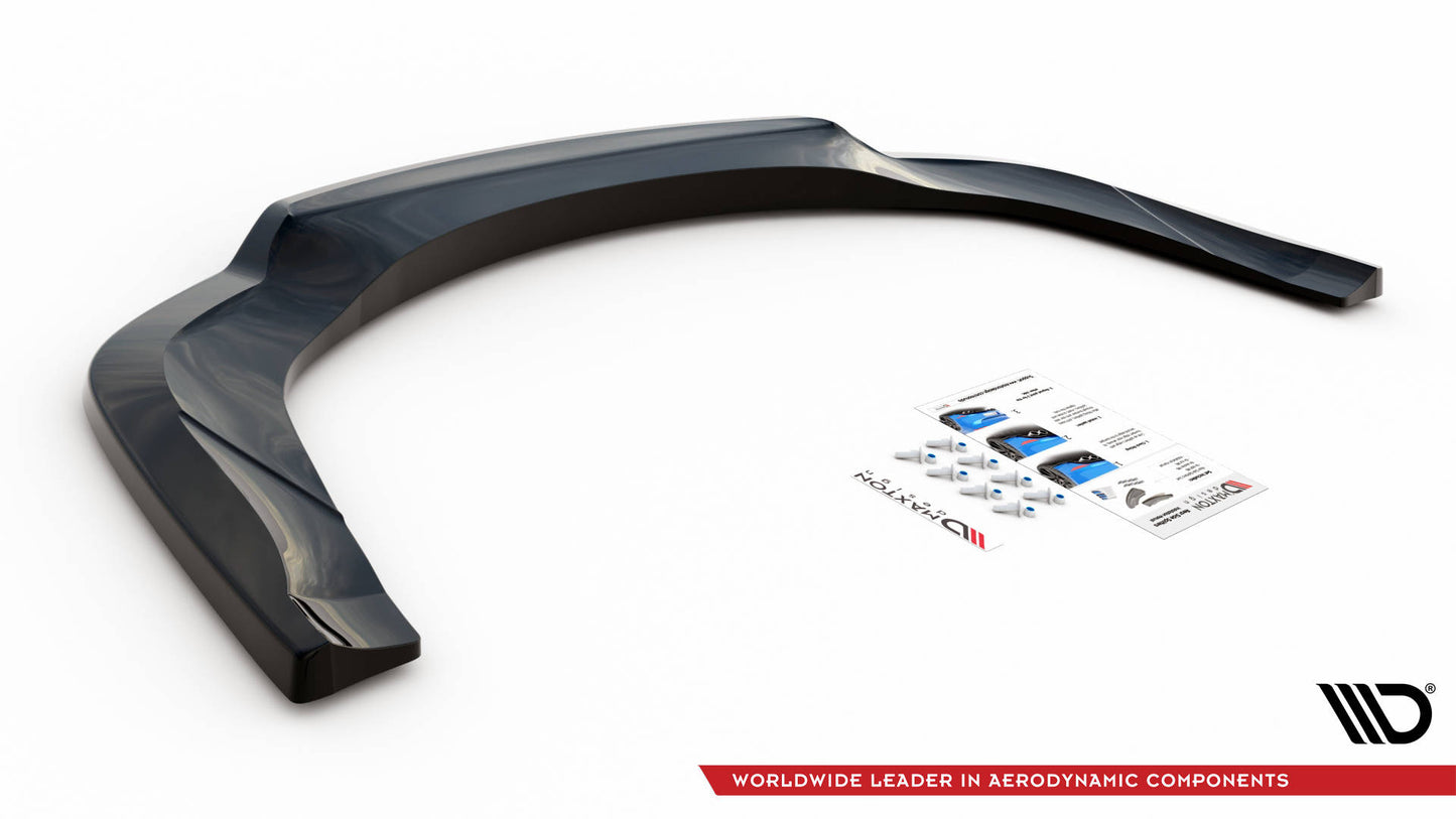 Rear splitter (with vertical bars) bentley continental gt v8 s mk2