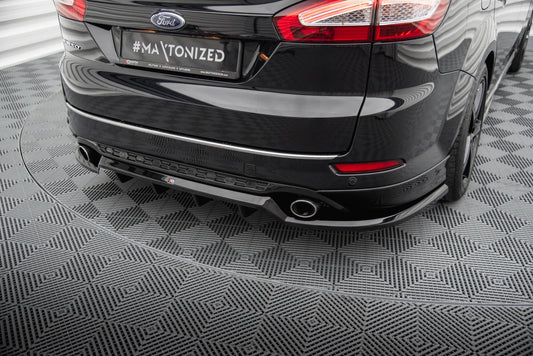Rear splitter (with vertical bars) ford mondeo estate st-line mk4 facelift