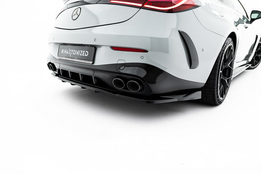 Rear splitter (with vertical bars) mercedes-amg cle 53 aero c236