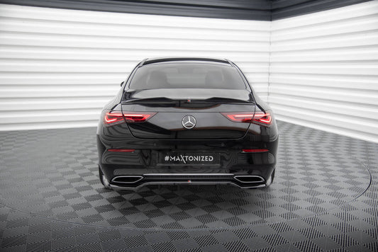 Rear splitter (with vertical bars) mercedes-benz cla coupe c118