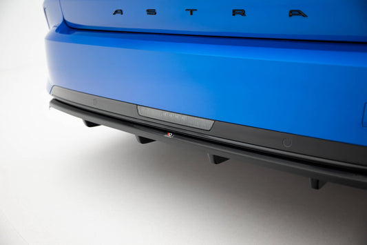 Rear splitter (with vertical bars) opel astra sports tourer l (mk6)