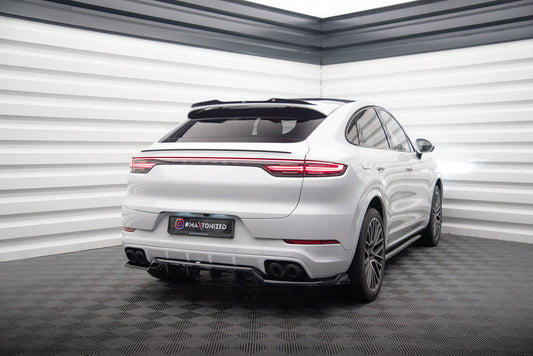 Rear splitter (with vertical bars) porsche cayenne coupe / suv mk3