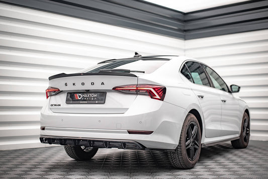 Rear splitter (with vertical bars) skoda octavia mk4