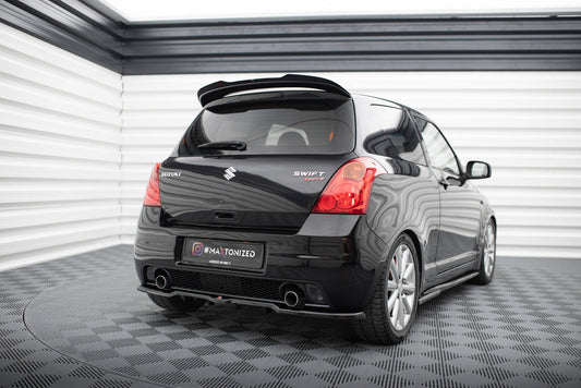 Rear splitter (with vertical bars) suzuki swift sport mk4