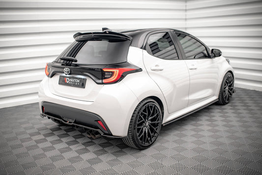 Rear splitter (with vertical bars) v.2 toyota yaris mk4