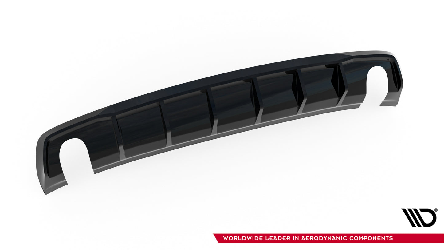 Rear valance audi a3 sedan 8v (version with single exhaust tips on both sides)