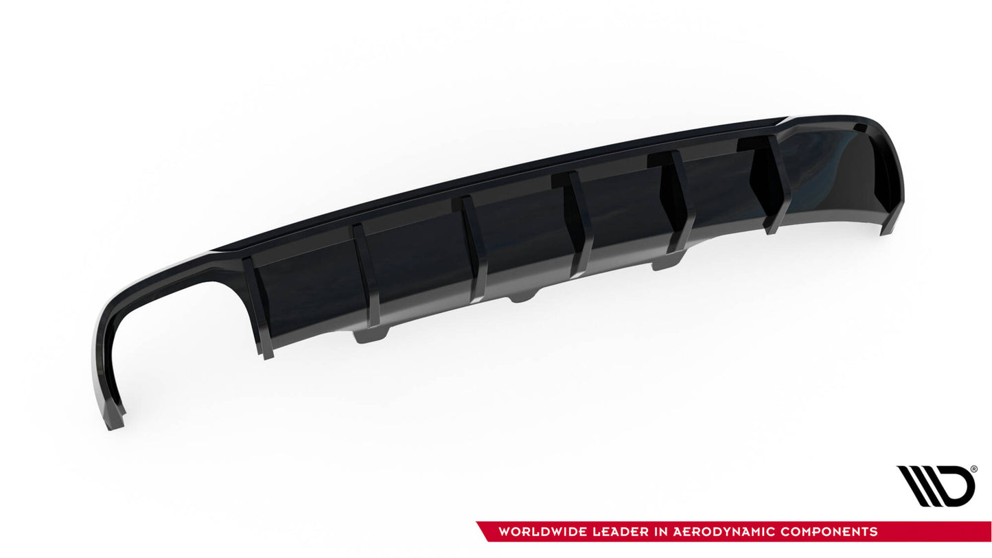 Rear valance audi a6 sedan / avant c7 (single side dual exhaust version)