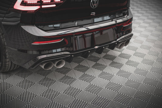 Rear valance v.2 volkswagen golf r mk8