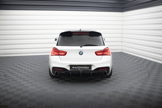 Rear Valance v.3 BMW 1 M-Pack / M140i F20 Facelift (Version with Dual Exhausts on Both Sides)